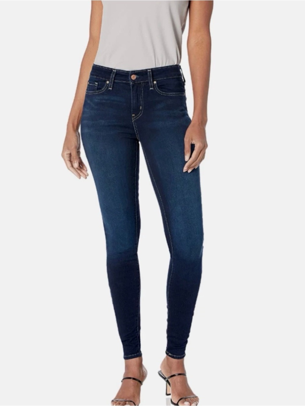 Levi's Dark Blue 535 Super Skinny Jeans for Women